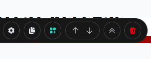 New MediaCor Editor text block toolbar